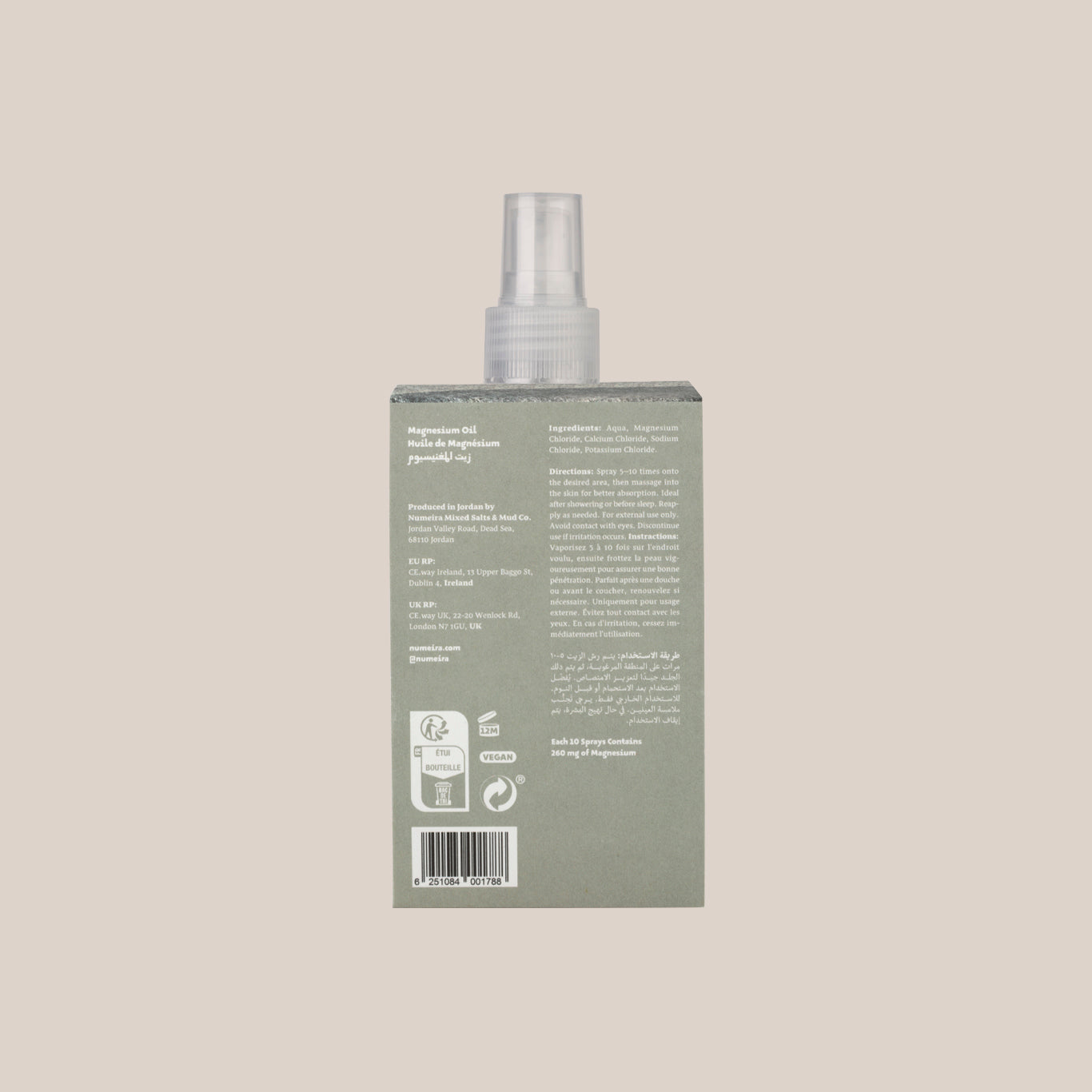 Totes Meer Magnesium Öl Spray