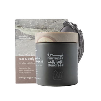 قناع طين البحر الميت للوجه والجسم